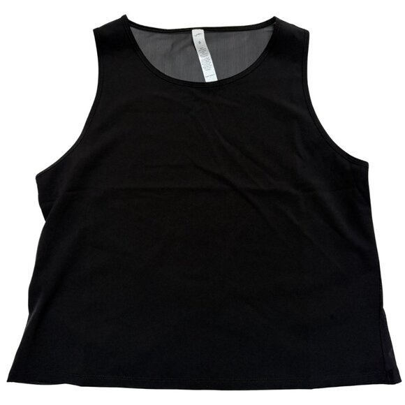 GOTTEX Mesh Back Woven Tank Top – Sleek & Sporty - Small - NWT - Picture 2 of 10